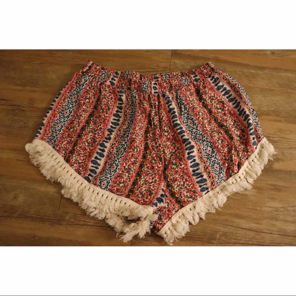 Floral summer shorts